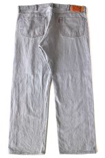 画像3: Levi'sリーバイス 501 先染め グレー デニムパンツ W44 L32★SDP4226 特大 (3)