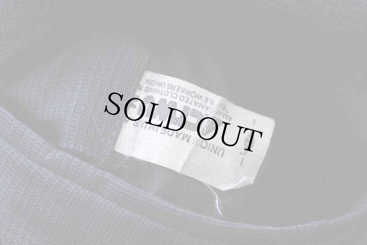 画像7: 80s USA製 BROOKS BROTHERSブルックスブラザーズ グレンチェック ツータック スラックス ウールパンツ 紺 W34 (7)