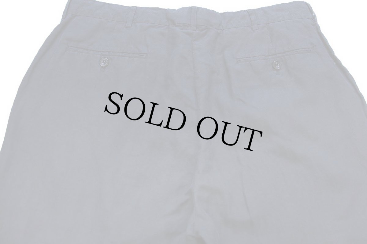 画像5: 00s ポロ ラルフローレン スラックス リネン×シルクパンツ 黒 W36 L30 (5)