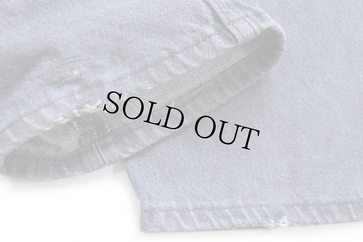 画像8: 80s USA製 Levi'sリーバイス 501 先染め ブラック デニムパンツ フェード W31 L34 (8)