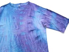 画像1: 90s USA製 USA製 タイダイ染め 五分袖 Tシャツ L/XL (1)