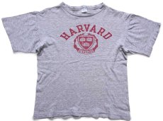 画像2: 70s USA製 Championチャンピオン HARVARD 88/12 Tシャツ 杢グレー M (2)
