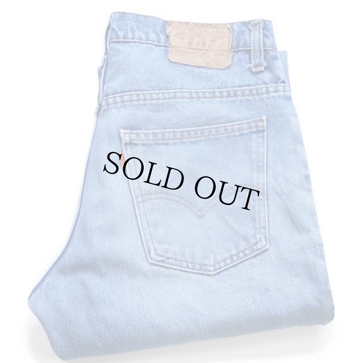 画像1: 70s USA製 Levi'sリーバイス 519 デニムパンツ W33 L32 (1)