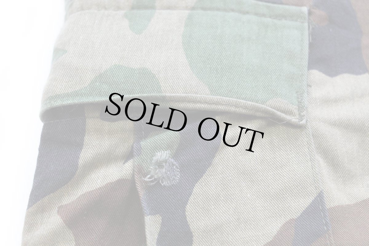 画像7: 80s 米軍 U.S.ARMY ウッドランドカモ BDU カーゴパンツ リメイク マキシ丈 スカート (7)