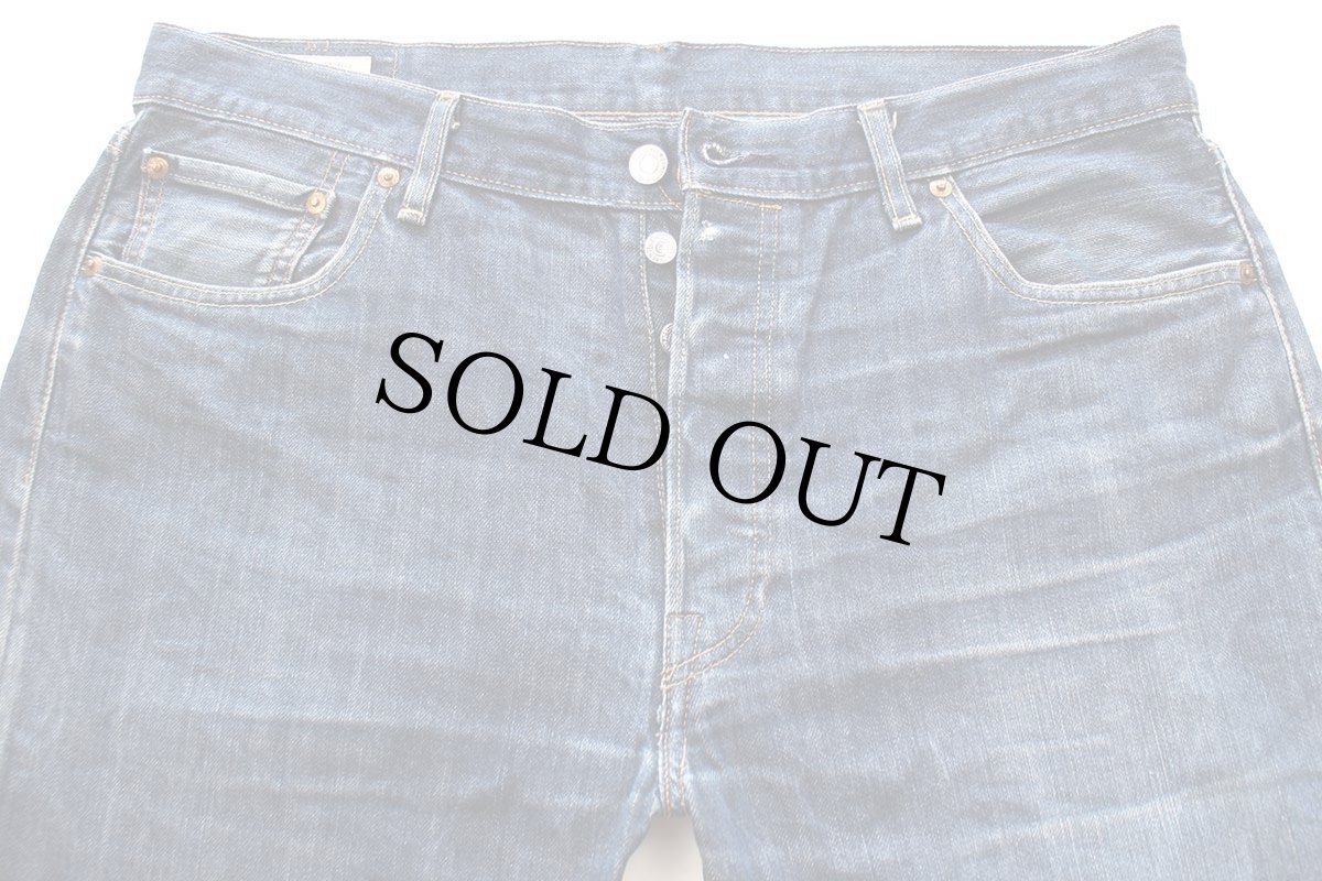 画像1: ブルガリア製 LEVI'Sリーバイス PREMIUM 501 BIGE デニムパンツ ヒゲ W36 L32★SDP4231 ユーロ (1)