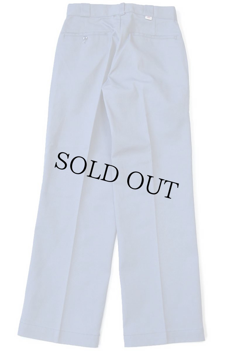 画像3: デッドストック★80s USA製 Dickiesディッキーズ ワークパンツ ブルーグレー W31 L30★874 (3)