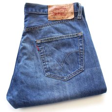 画像1: ポーランド製 Levi'sリーバイス 501 USED加工 デニムパンツ W34 L32★SDP4206 ユーロ (1)