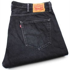 画像1: Levi'sリーバイス 501 ペンキ飛び ブラック デニムパンツ W44 L30★SDP4208 特大 (1)