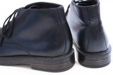 画像4: Clarksクラークス レザー チャッカブーツ 黒 9M/26.5cm★レザーシューズ (4)