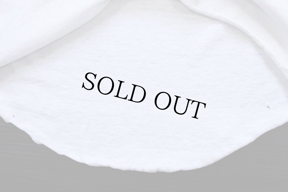 画像6: 70s USA製 RUSSELLラッセル MLB New York Yankees ヤンキース 七分袖 ラグランTシャツ ボロ 白×薄紺 フェード XL (6)