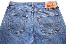 画像5: Levi'sリーバイス 501 ペンキ飛び&ダメージ デニムパンツ W34 L32★SDP4234 (5)