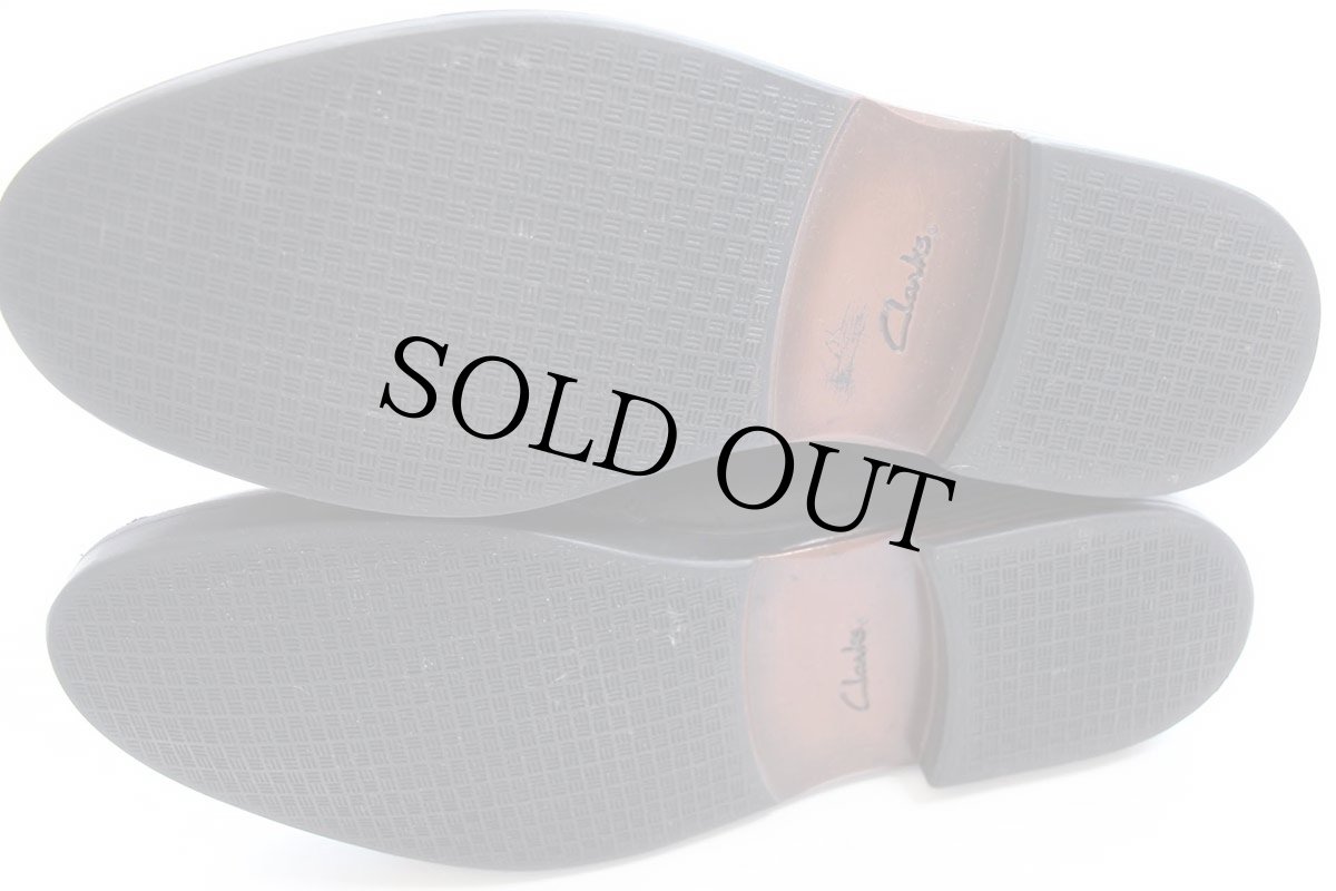 画像5: Clarksクラークス レザー チャッカブーツ 黒 9M/26.5cm★レザーシューズ (5)