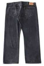 画像3: Levi'sリーバイス 501 ペンキ飛び ブラック デニムパンツ W44 L30★SDP4208 特大 (3)