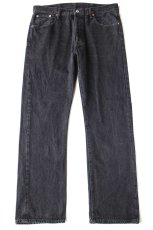 画像2: Levi'sリーバイス 501 ブラック デニムパンツ W38 L34★SDP4211 (2)