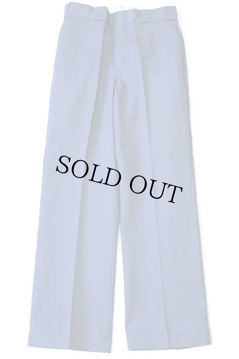 画像2: デッドストック★80s USA製 Dickiesディッキーズ ワークパンツ ブルーグレー W31 L30★874 (2)