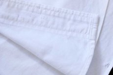 画像5: 70s USA製 Brooks Brothersブルックスブラザーズ Makers 6ボタン SAF刺繍 ボタンダウン オックスフォード コットンシャツ 白 15.5 (5)