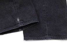 画像7: Levi'sリーバイス 501 ペンキ飛び ブラック デニムパンツ W44 L30★SDP4208 特大 (7)