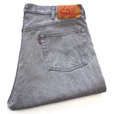 画像1: Levi'sリーバイス 501 先染め グレー デニムパンツ W44 L32★SDP4226 特大 (1)