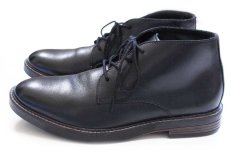 画像2: Clarksクラークス レザー チャッカブーツ 黒 9M/26.5cm★レザーシューズ (2)