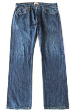 画像2: ハンガリー製 Levi'sリーバイス 501 USED加工 デニムパンツ W34 L32★SDP4237 ユーロ (2)