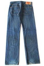 画像3: トルコ製 Levi'sリーバイス 501 USED加工 デニムパンツ W34 L34★SDP4235 ユーロ (3)