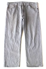 画像2: Levi'sリーバイス 501 先染め グレー デニムパンツ W44 L32★SDP4226 特大 (2)