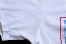 画像6: 80s USA製 MONET Boat Argenteuil クロード モネ アルジャントゥイユの赤いボート アート コットンTシャツ 白 M (6)