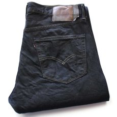 画像1: Levi'sリーバイス 501 後染め ブラック デニムパンツ W36★SDP4213 (1)