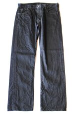 画像2: Levi'sリーバイス 501 後染め ブラック デニムパンツ W36★SDP4213 (2)
