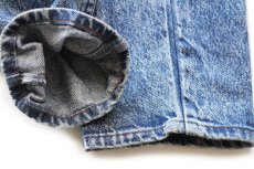 画像9: 90s USA製 Levi'sリーバイス 750 ケミカルウォッシュ デニムパンツ W29 L34 STUDENT★SDP4269 アシッド (9)
