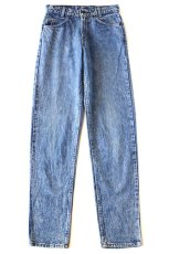 画像2: 90s USA製 Levi'sリーバイス 750 ケミカルウォッシュ デニムパンツ W29 L34 STUDENT★SDP4269 アシッド (2)