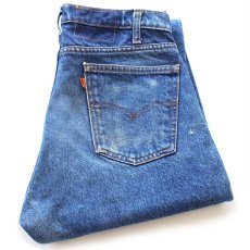 画像2: 80s USA製 Levi'sリーバイス 505 デニムパンツ ヒゲ W32 L30★SDP4311 (2)