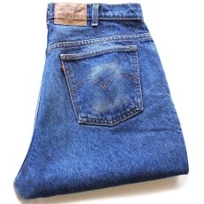 画像1: 80s カナダ製 Levi'sリーバイス 619 デニムパンツ ヒゲ W36 L32★SDP4267 (1)
