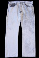 画像2: メキシコ製 Levi'sリーバイス 501 ブリーチ加工 デニムパンツ W38 L30★SDP3434 (2)