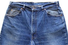 画像4: 80s カナダ製 Levi'sリーバイス 619 デニムパンツ ヒゲ W36 L32★SDP4267 (4)
