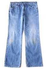 画像2: 90s USA製 Levi'sリーバイス 517 デニムパンツ ヒゲ W36 L30★SDP4280 ブーツカット (2)