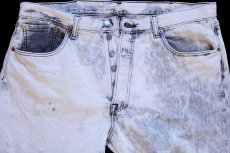 画像4: メキシコ製 Levi'sリーバイス 501 ブリーチ加工 デニムパンツ W38 L30★SDP3434 (4)