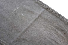 画像8: 90s USA製 Levi'sリーバイス 550 ペンキ飛び 先染め カラーデニムパンツ オリーブ W36 L30★SDP4296 (8)