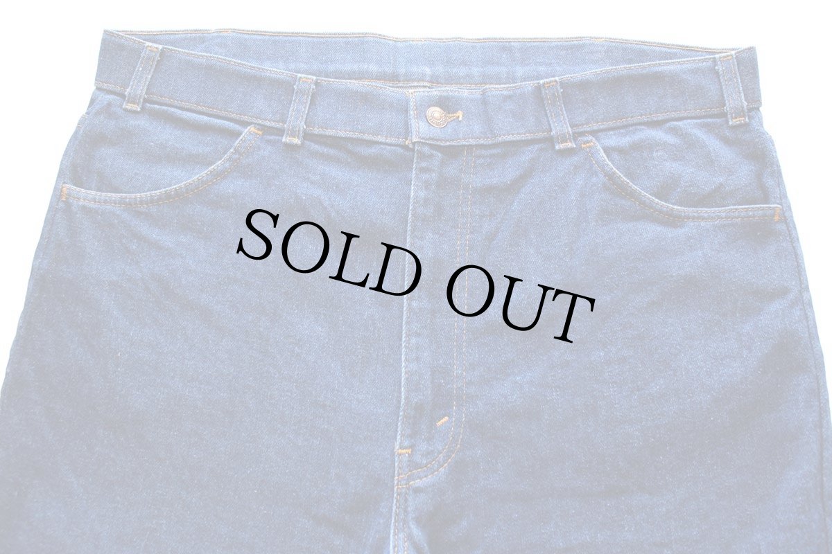 画像4: 80s USA製 Levi'sリーバイス FOR MEN WITH A SKOSH MORE COMFORT 547 ストレッチ デニムパンツ カスタム W40★SDP4279 (4)