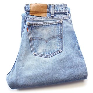 美品！LEVI'S 550 '92 デニムパンツ W33 L30 90s USA製 Levi'sリーバイス 550 ブラック デニムパンツ w32