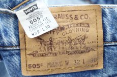 画像5: 90s メキシコ製 Levi'sリーバイス 505 デニムパンツ W32★SDP4277 (5)