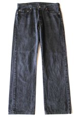画像2: 00s Levi'sリーバイス 501 ブラック デニムパンツ W34★SDP4215 (2)