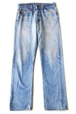 画像2: 90s USA製 Levi'sリーバイス 505 デニムパンツ ヒゲ W30 L31★SDP4278 (2)