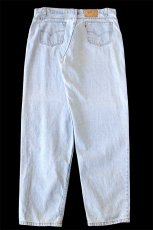 画像3: 90s USA製 Levi'sリーバイス 560 デニムパンツ アイスブルー W40 L34★SDP4322 (3)