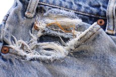 画像7: 90s メキシコ製 Levi'sリーバイス 505 ダメージ デニムパンツ ヒゲ W34 L30★SDP4276 (7)