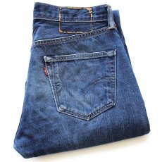 画像2: トルコ製 Levi'sリーバイス 501 USED加工 デニムパンツ ヒゲ W31 L32★SDP4250 ユーロ (2)