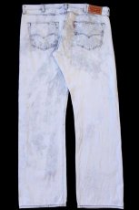 画像3: メキシコ製 Levi'sリーバイス 501 ブリーチ加工 デニムパンツ W38 L30★SDP3434 (3)