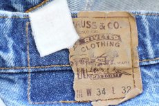 画像6: 90s メキシコ製 Levi'sリーバイス 505 デニムパンツ W34★SDP4298 (6)