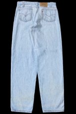 画像3: 90s Levi'sリーバイス 550 ブリーチ飛び デニムパンツ W34 L32★SDP4216 (3)