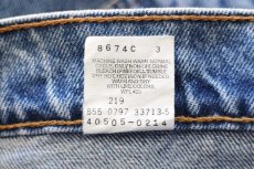 画像6: 90s メキシコ製 Levi'sリーバイス 505 デニムパンツ W32★SDP4277 (6)